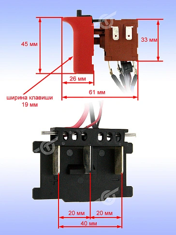 Электронный модуль к Bosch GBH 36V-LI