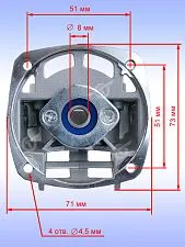 Корпус редуктора к Bosch GWS700.