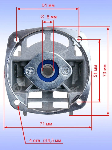 Корпус редуктора к Bosch GWS700.