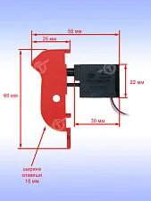 Выключатель к Bosch GCM 18-36 GDC