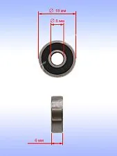 Подшипник к Bosch GHO 6500