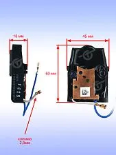 Регулятор оборотов к Bosch GWS 780 C