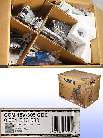 Торцовочная пила аккумуляторная Bosch GCM 18V-305GDC