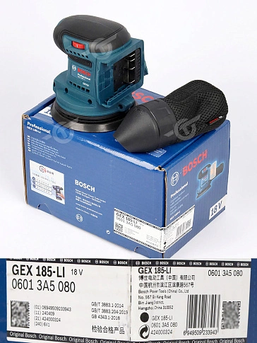 Шлифмашина эксцентриковая GEX 185-LI