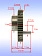 Шестерня к Bosch PST 18 LI