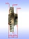 Шестерня к Bosch GWS 650