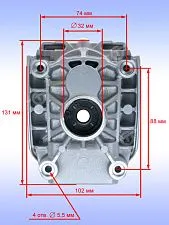 Корпус редуктора к Bosch GSH 5