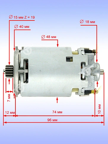 Двигатель к Bosch GSR 12 VE-2