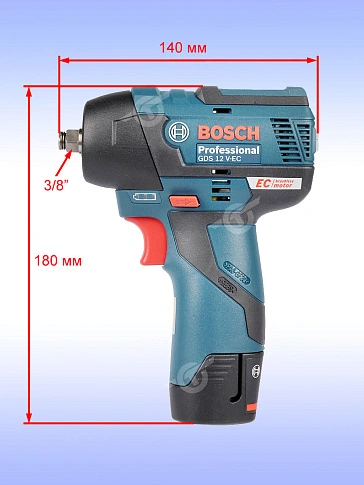 Гайковерт ударный аккумуляторный Bosch GDS12V-EC