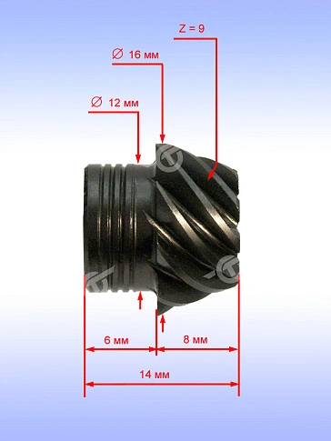 Шестерня к Bosch GNF 20 CA