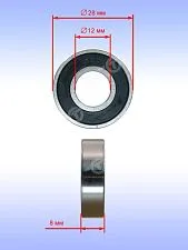 Подшипник качения к Bosch GBH 3-28 DRE