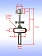 Штанга лобзика к Bosch GST 850 BE