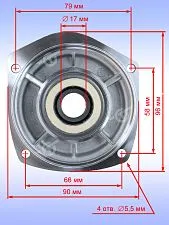 Фланец опорный к Bosch GWS 24-180 JBV