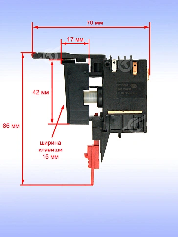 Выключатель к Bosch GSR 6-45 TE