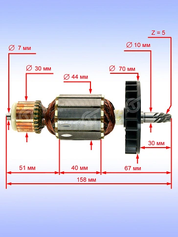 Ротор к Bosch GSA 120