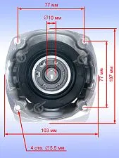 Корпус редуктора к Bosch GWS 180 J