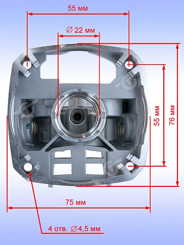 Корпус редуктора к Bosch GWS 180-LI