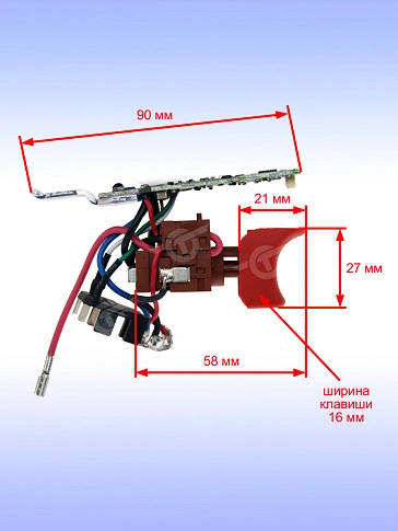 Электронный модуль к Bosch GDR 10,8-LI