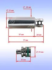Поршень ударный к Bosch GBH 36 V-LI