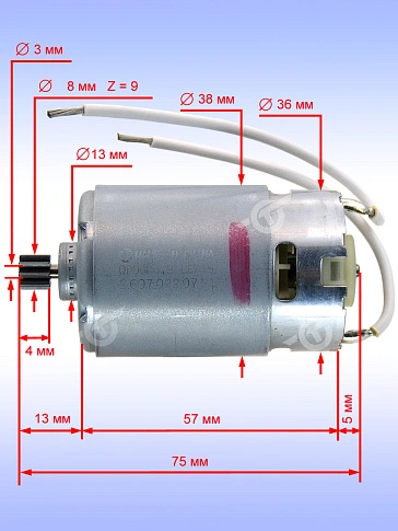 Двигатель к Bosch GSR 12 V