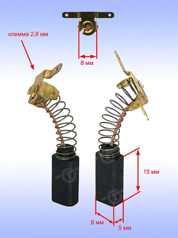 Угольные щётки к Bosch GSS 2300