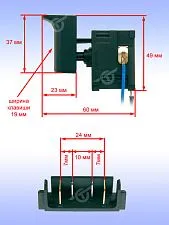 Электронный модуль к DeWALT DCG412KN TYPE 2