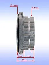 Фланец опорный к Bosch GWS 7-100 ET