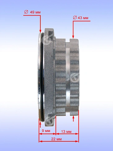 Фланец опорный к Bosch GWS 7-100 ET
