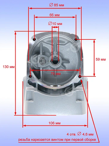 Корпус редуктора к Bosch GWS 20-180