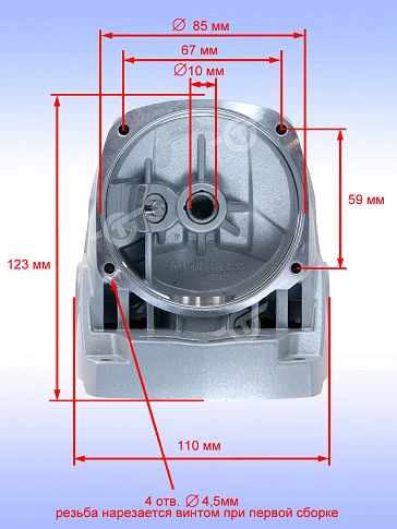 Корпус редуктора к Bosch GWS 20-230 J