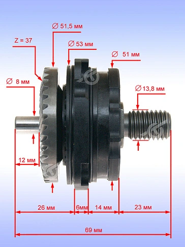 Фланец опорный к Bosch GWS 14-125 CIT