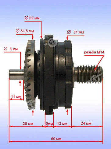 Фланец опорный к Bosch GWS 15-125 CI