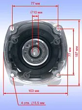 Корпус редуктора к Bosch GWS 2000