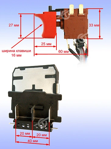 Электронный модуль к Bosch GSR 36 VE-2-LI