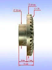 Подъемный узел к Bosch GWS 18 V-LI