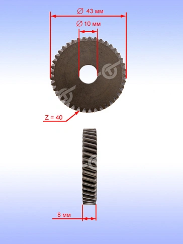 Шестерня к Bosch GPO 12CE