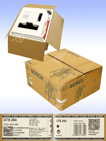 Станок распиловочный Bosch GTS254