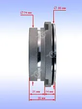 Фланец опорный к Bosch GWS 24-180 JBV
