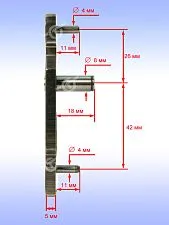 Подшипниковый мост к Bosch PST 18 LI