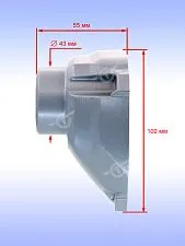 Корпус редуктора к Bosch GBM 1600 RE