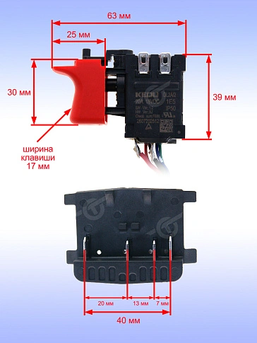 Электронный модуль к Bosch GSB180-Li