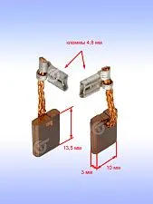 Угольные щетки к Bosch GDR 180-LI
