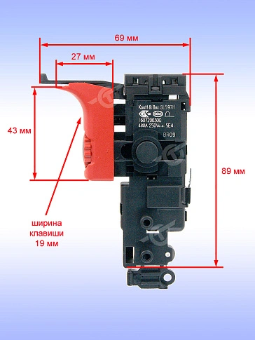 Выключатель к Bosch GBM 13-2 RE