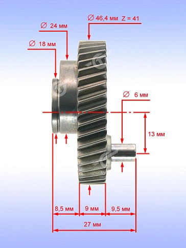 Шестерня к Bosch GST 140 BCE
