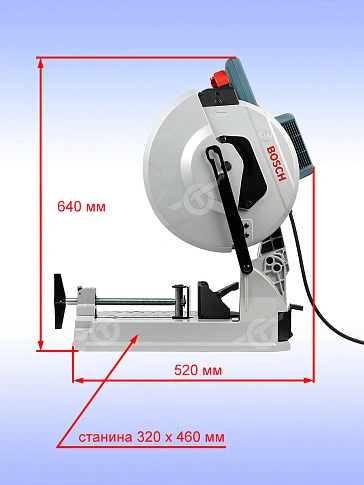 Пила по металлу Bosch GCD 12JL