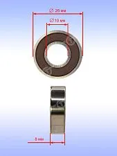 Подшипник к Bosch GHO 15-82