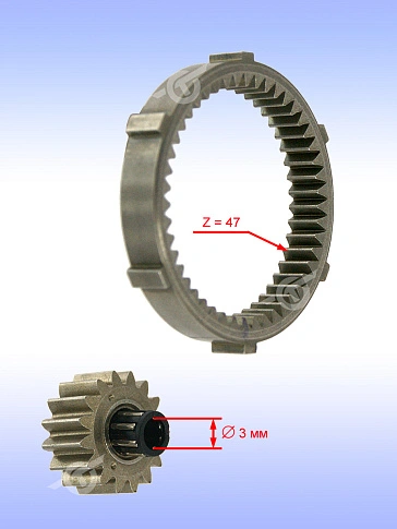 Редуктор к Bosch GBH 18V-LI