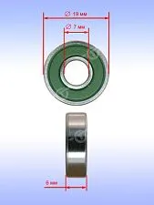 Подшипник качения к Bosch GPO 12 CE