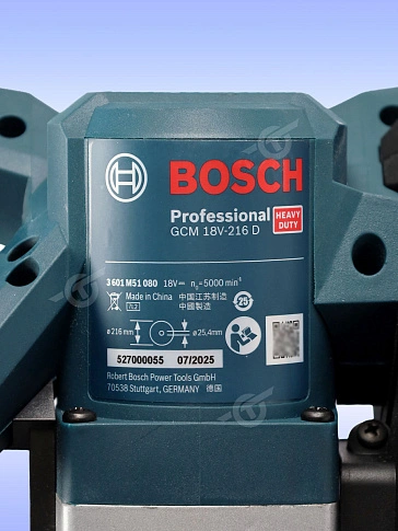 Торцовочная пила аккумуляторная Bosch GCM 18V-216 D