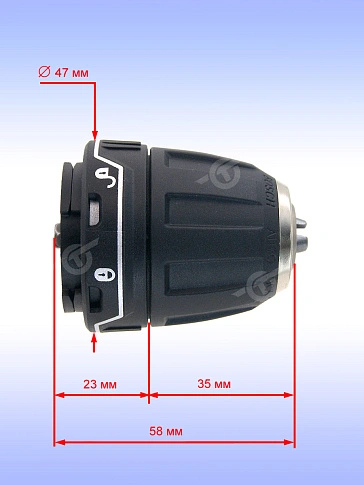 Патрон к Bosch GSR 10,8-15 FC